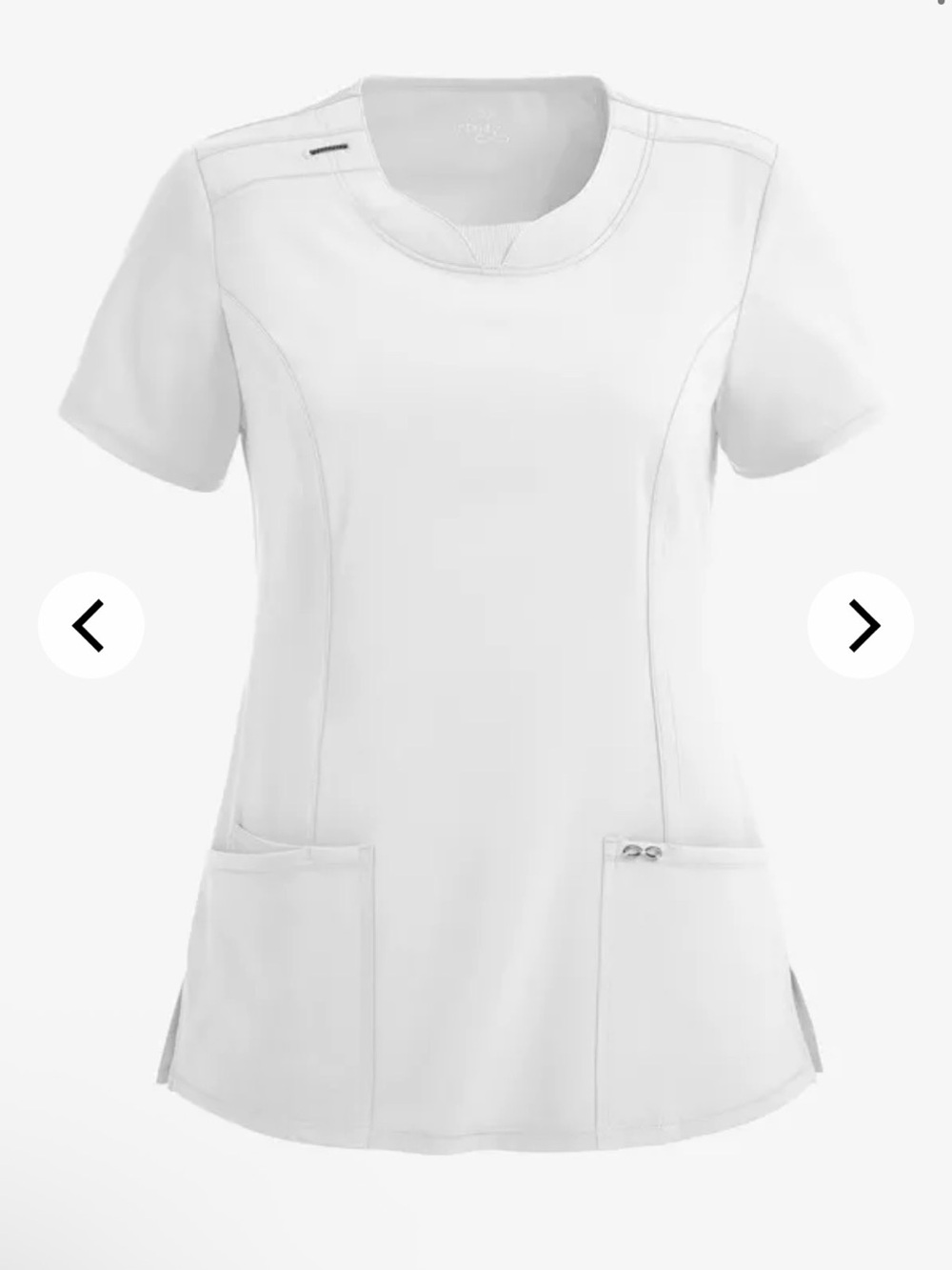 CHEROKEE INFINITY MATCHING SCRUB SET IN WHITE